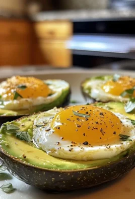 Baked Eggs Avocado Boats