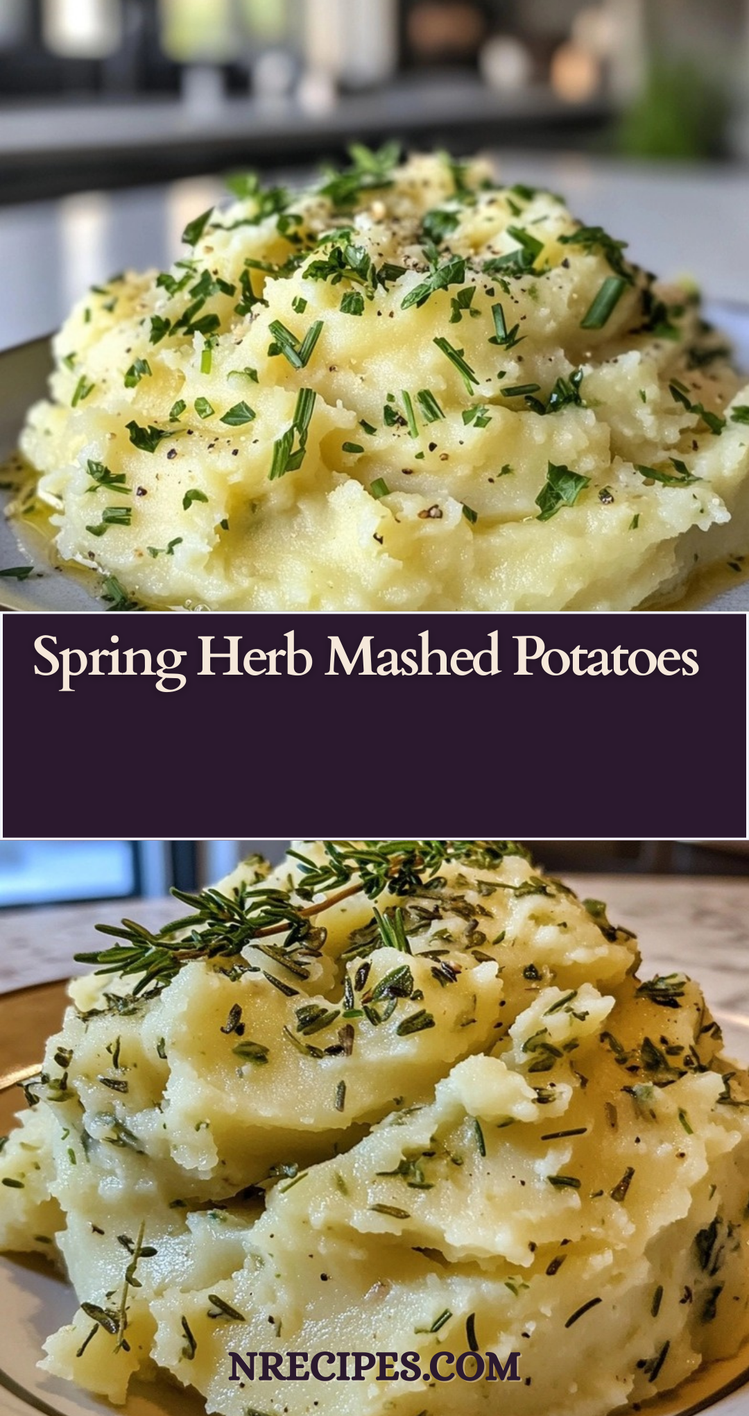 Spring Herb Mashed Potatoes