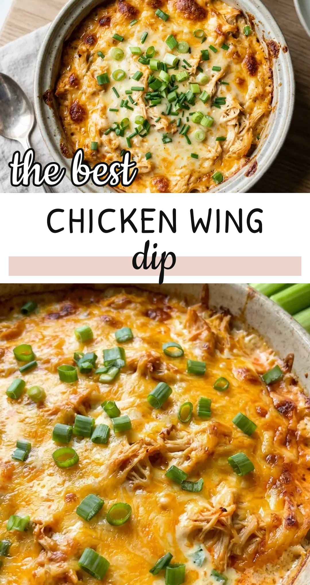 Chicken Wing Dip Recipe (Easy & Cheesy)