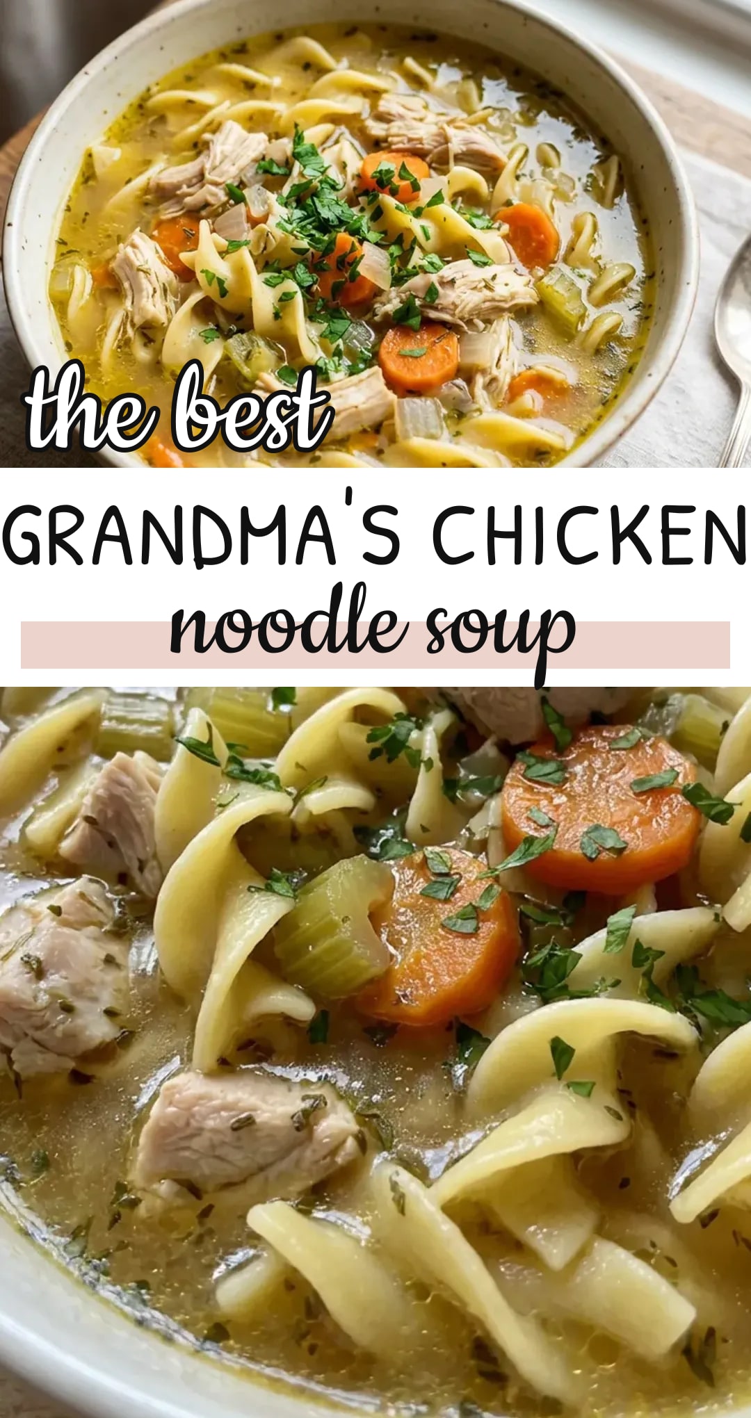 Grandma's Chicken Noodle Soup Recipe (Easy & Comforting)
