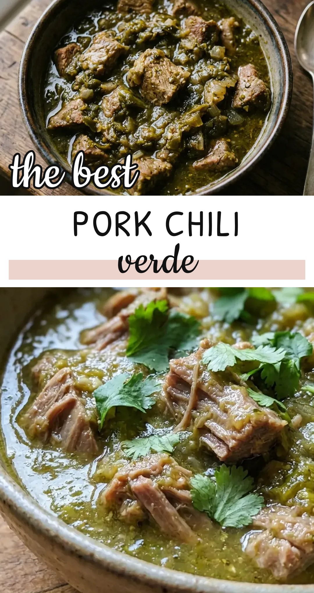 Pork Chili Verde Recipe with Roasted Green Chiles