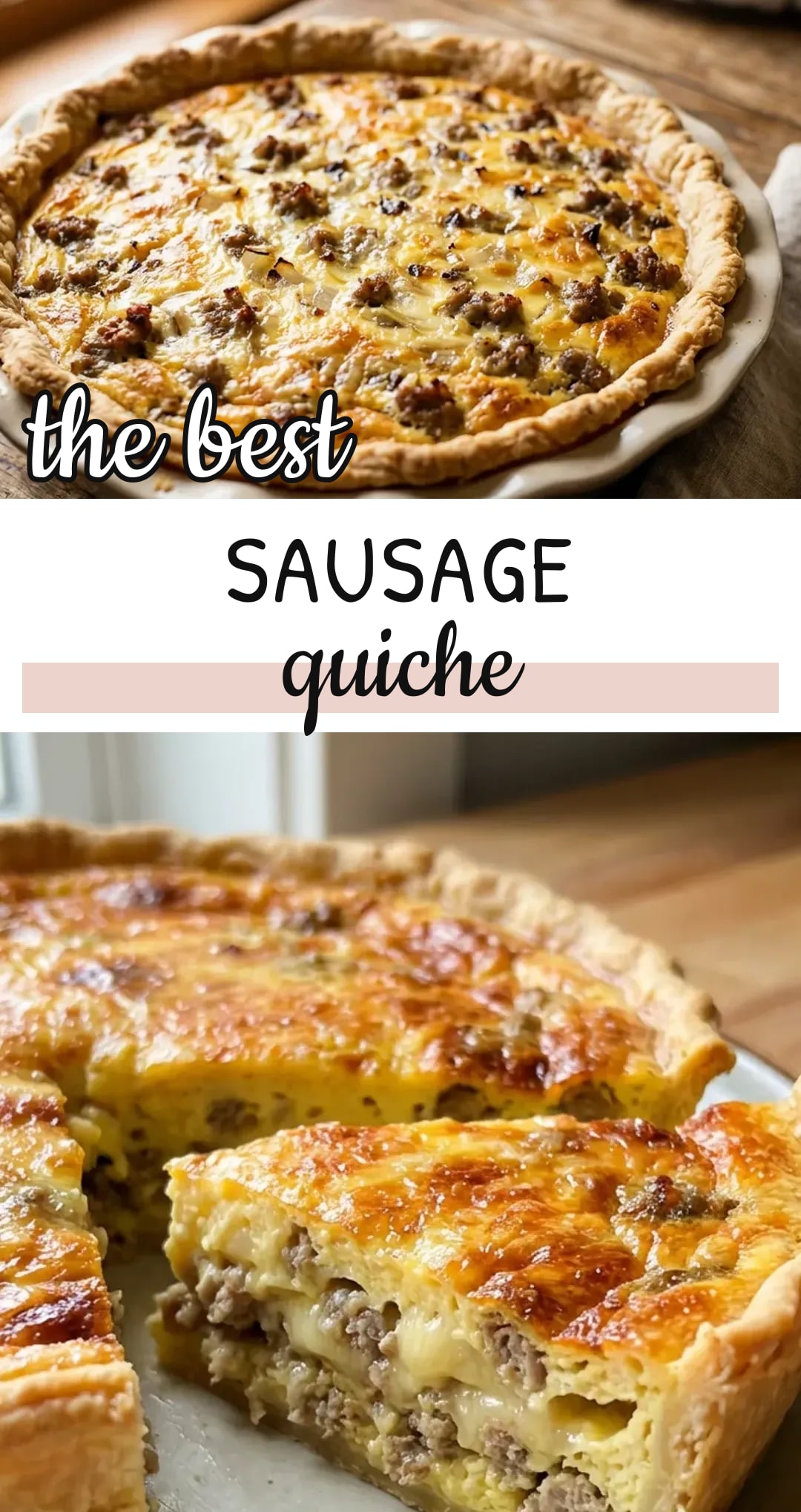 Sausage Quiche Recipe
